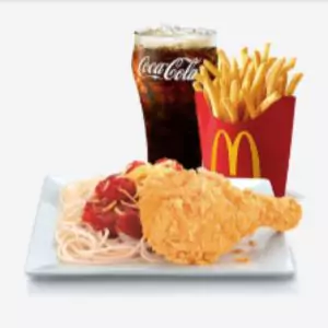 Mcdonald Chicken McDo with McSpaghetti & Fries Meal Price