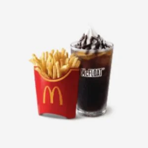 Mcdonald Large Fries N' McFloat Combo Price
