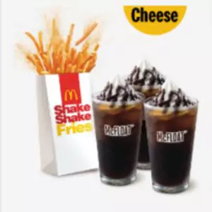Mcdonald's BFF Shake Shake Fries BBQ N' McFloat Combo Price