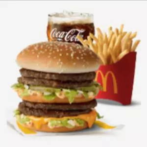 Mcdonald Double Big Mac Meal Menu 