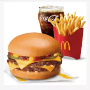 Mcdonald's Double Cheeseburger M Menu 