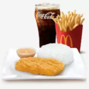 Mcdonald McCrispy Chicken Fillet with Fries Meal Price