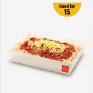 Mcdonalds McSpaghetti Platter Good for 15 Price