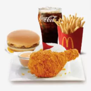 Mcdonalds Mega Meal - Spicy Chicken McDo with Fries & Burger McDo 