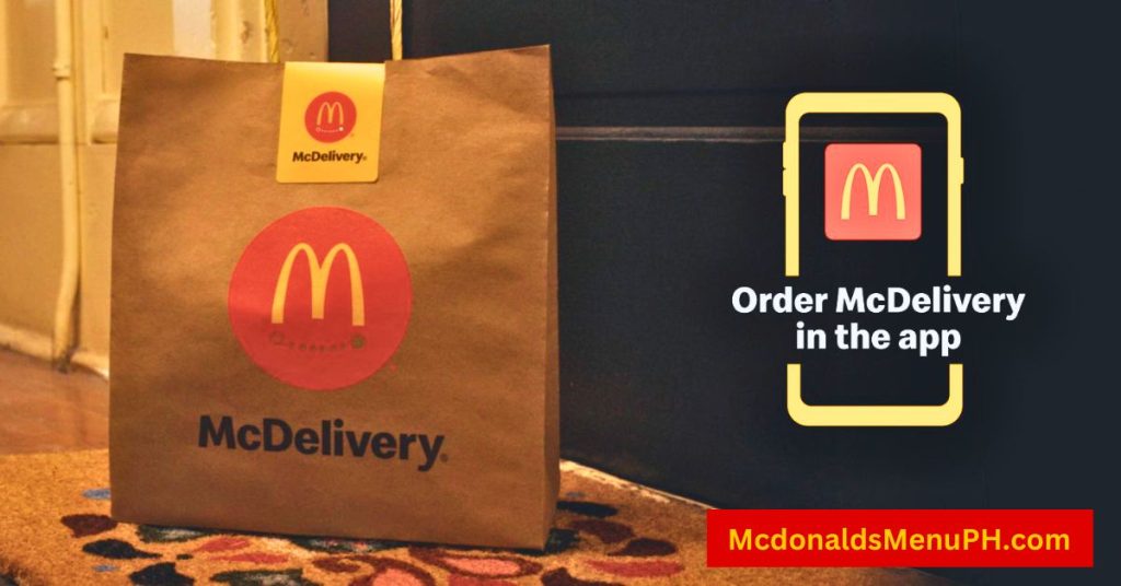 McDonald's Delivered Philippines