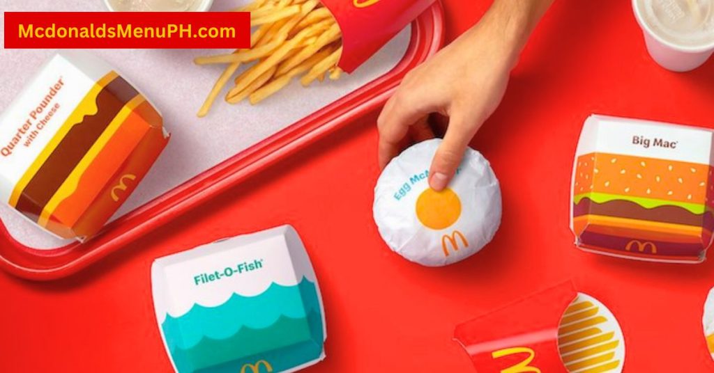 McDonald’s Lots of Tasty Choices Menu