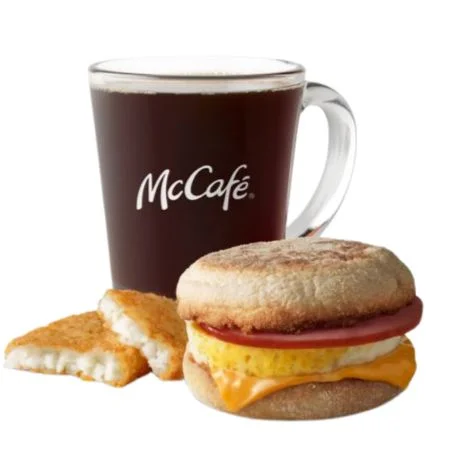 Egg McMuffin With Hash Browns