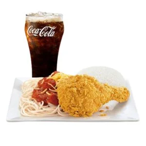 Mega Meal & Spicy Chicken McDo With Rice & McSpaghetti