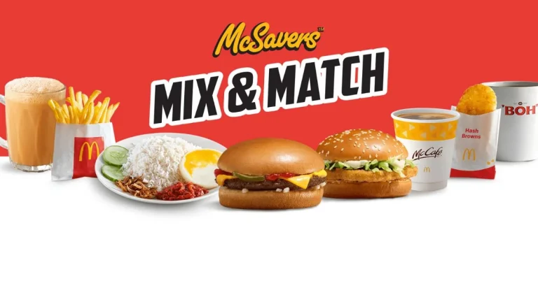 McDonald’s McSavers Mix & Match In Philippines (Updated 2024)